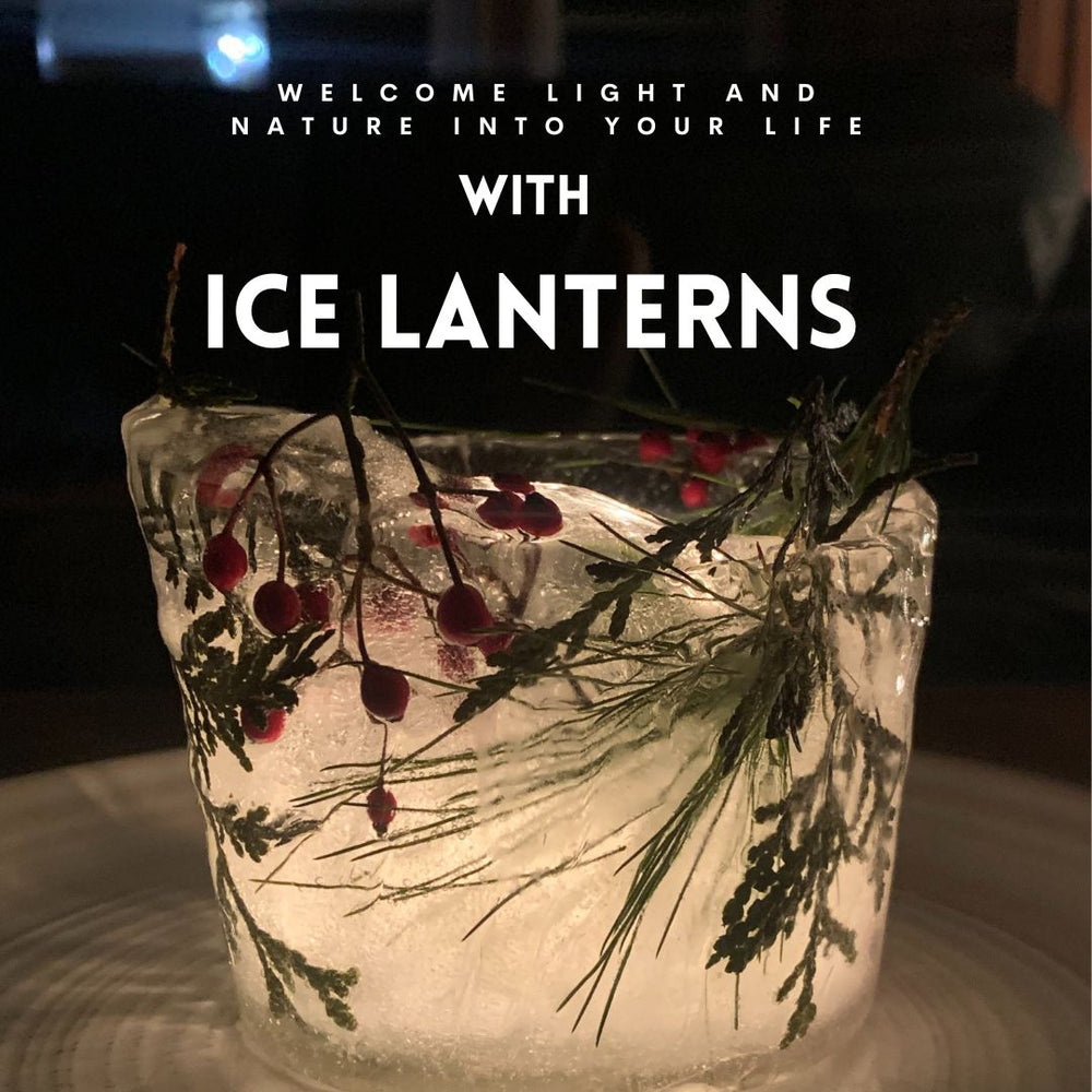 Celebrating the Winter Solstice with Stunning Ice Lanterns