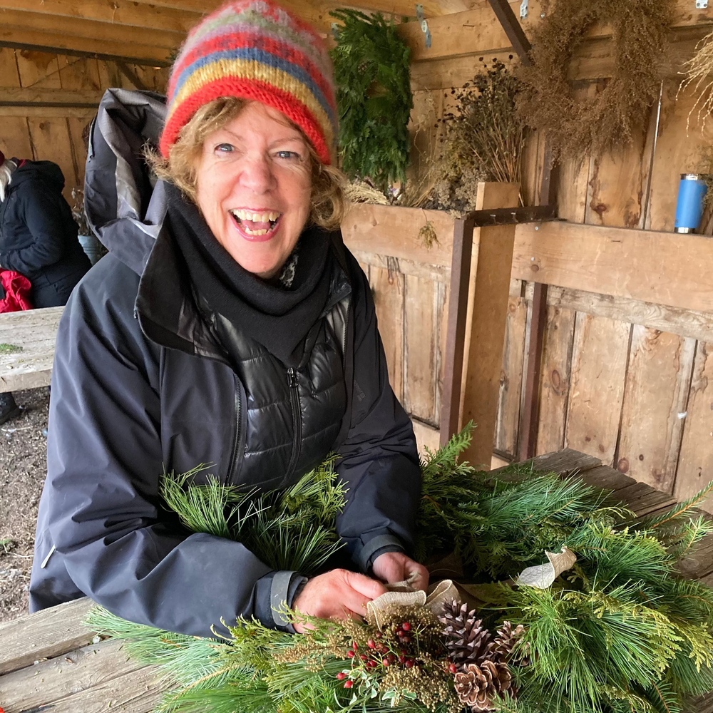 
                  
                    Hand Tied Holiday Wreath Workshop
                  
                