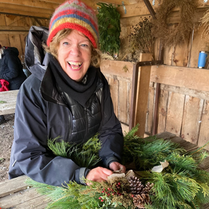 
                  
                    Hand Tied Holiday Wreath Workshop
                  
                