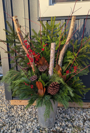 
                  
                    Holiday Porch Pot Workshop at the Farm
                  
                