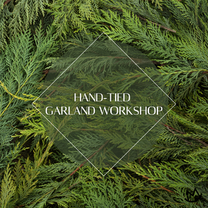 
                  
                    Holiday Garland Workshop at the Farm
                  
                